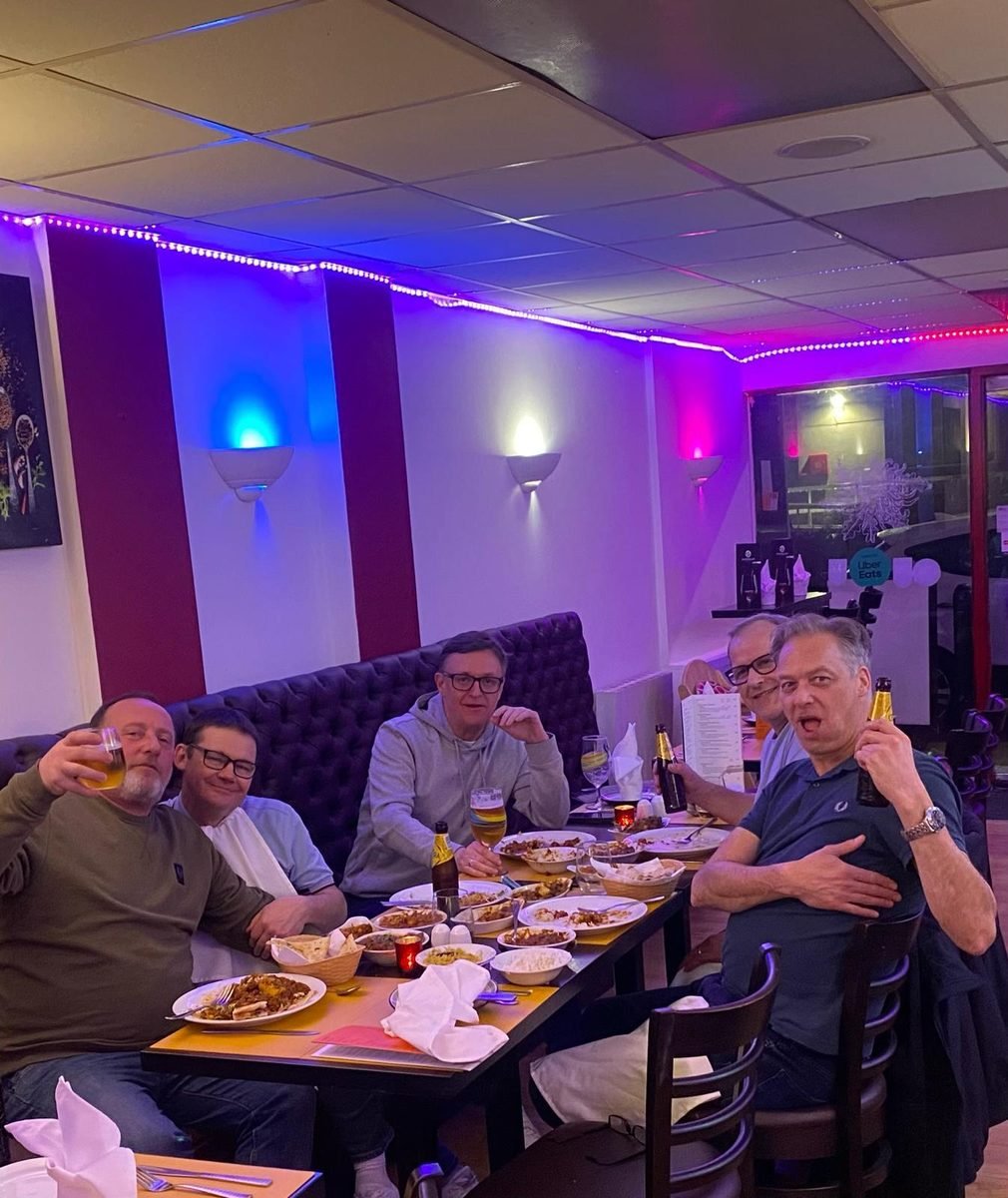 Guests enjoying a night out at Doon Delight